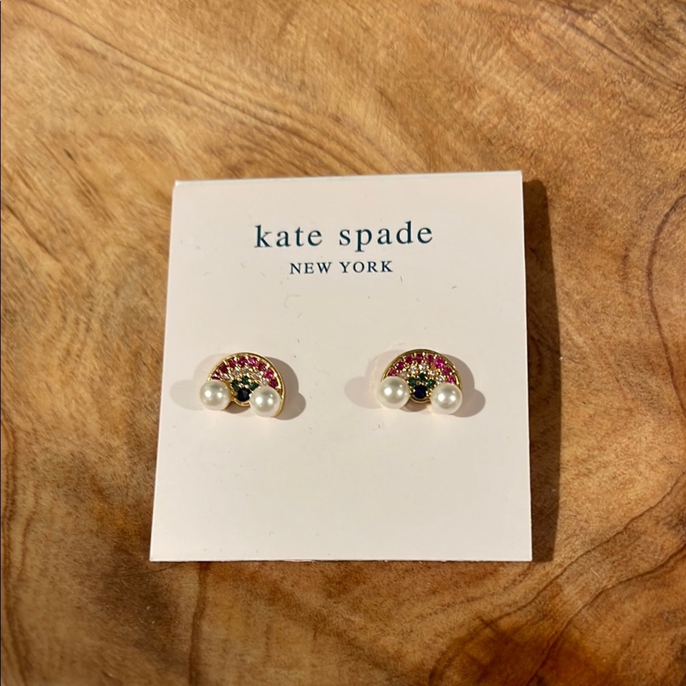 Any offers 🎊Kate Spade Pearl rainbow Earrings
